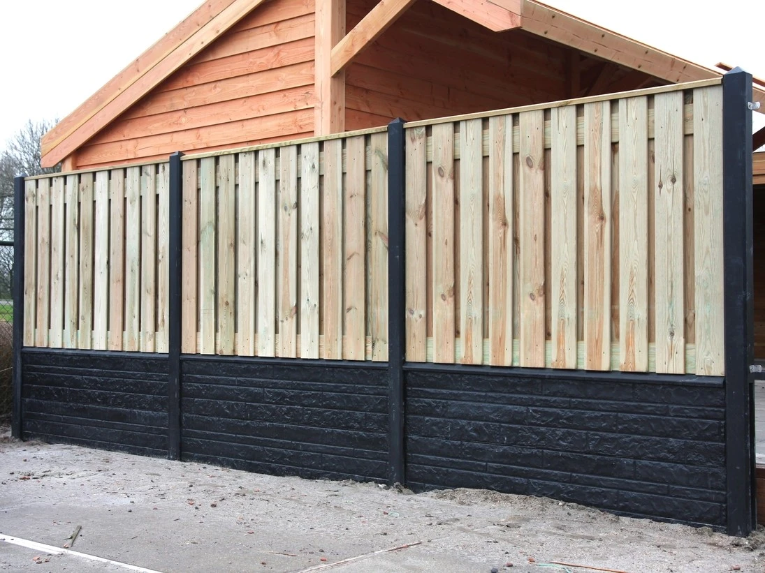 Grenen Schutting Geschaafd 21-planks Groen Geïmpregneerd 130 x 180 cm - Afbeelding 6